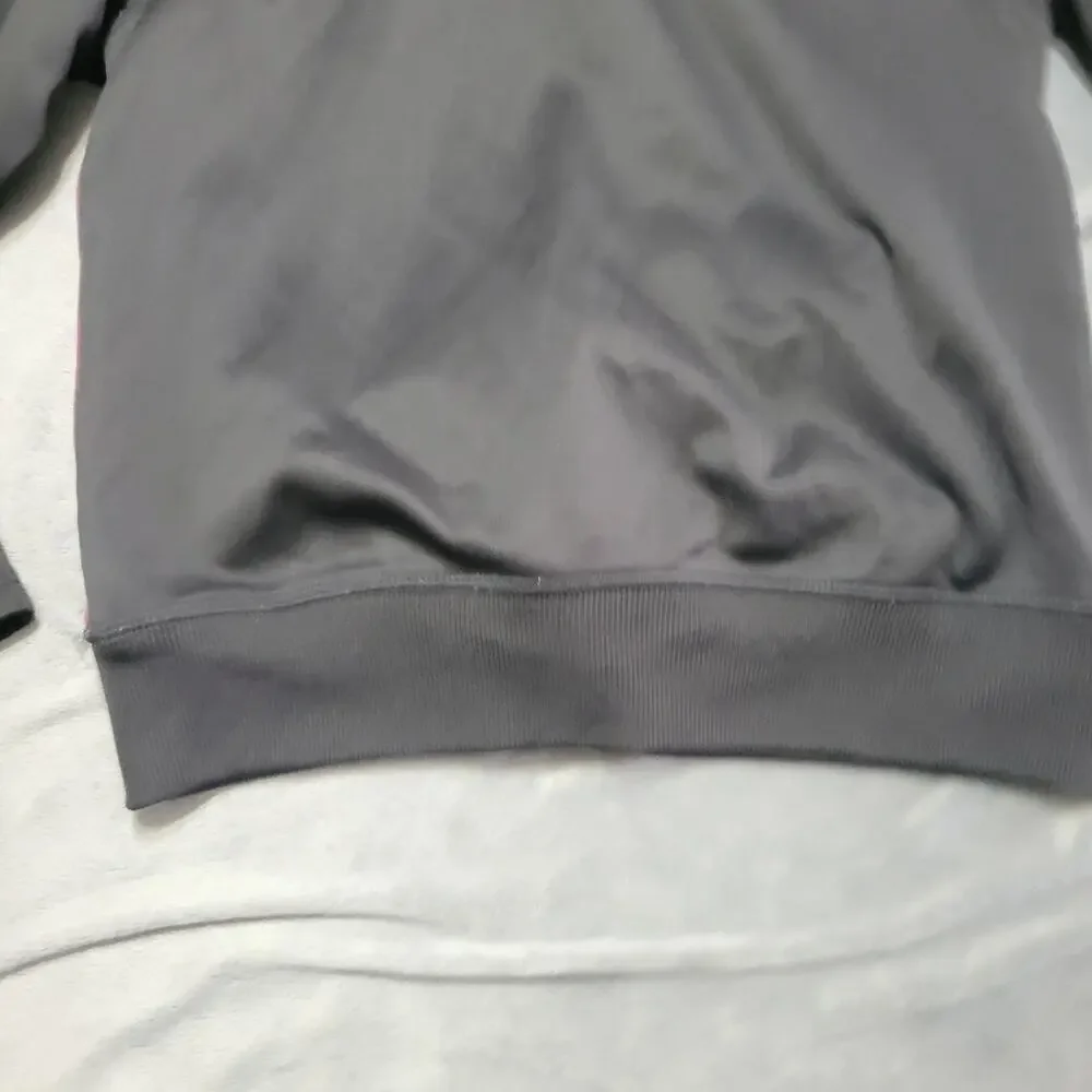 NIKE JORDAN Therma Fit Hoodie Coat Red Black Gray‎ Girls Size XL 14 Year